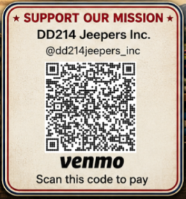 DD214 Jeepers donation QR code