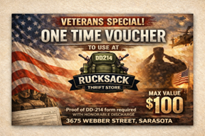 The Rucksack veteran voucher program information